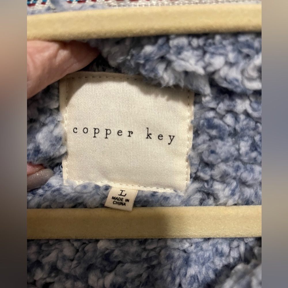 Copper Key - quarter zip pullover - size Large - Picture 2 of 4